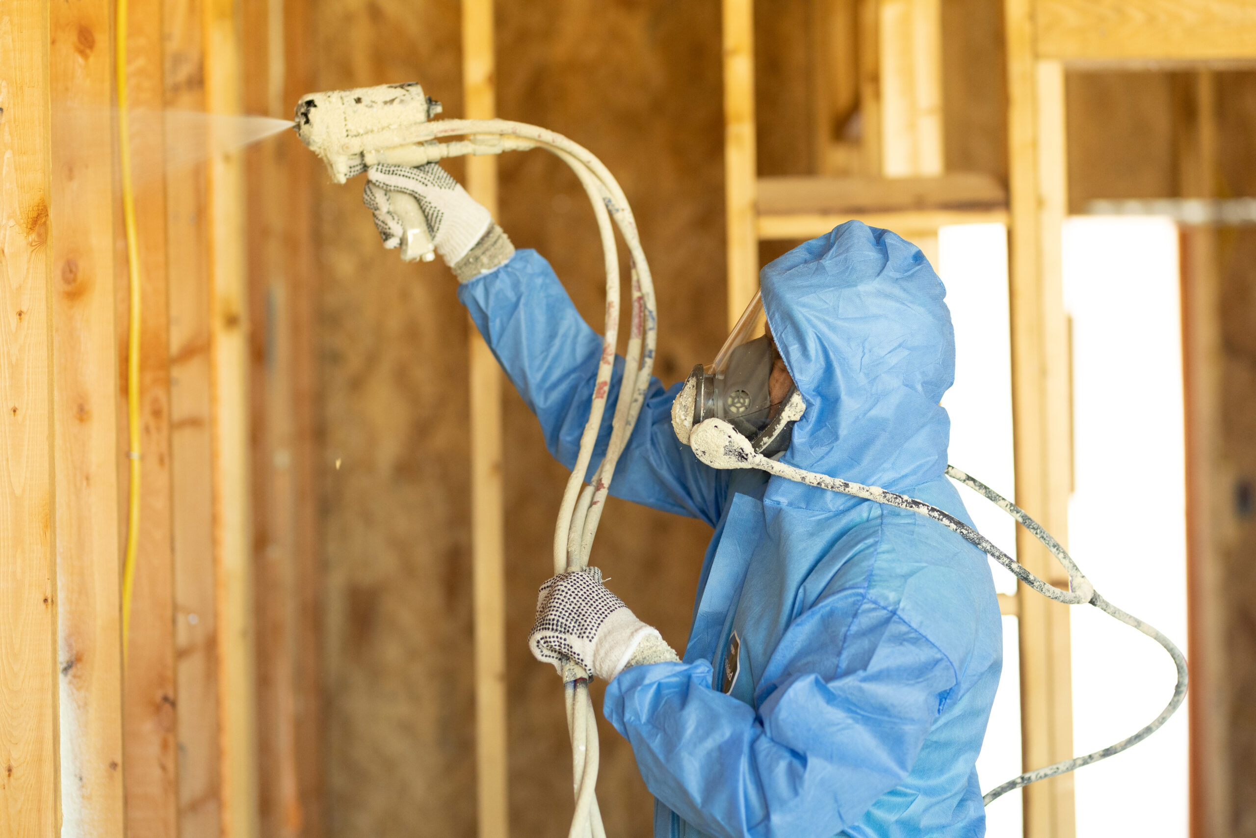 spray foam installation